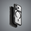 Θήκη iPhone 17 Pro Uniq Combat MagClick Ανθεκτική με MagSafe - Carbon Black (UNIQ-IP6.3P(2025)-COMMCBLK)