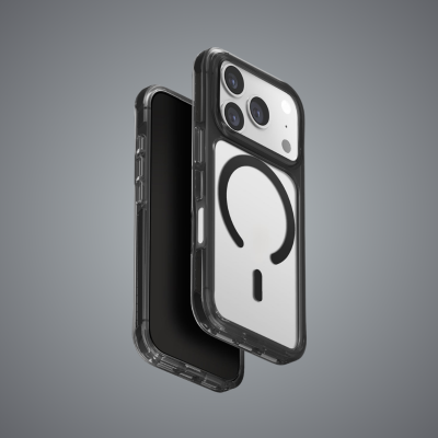 Θήκη iPhone 17 Pro Uniq Combat MagClick Ανθεκτική με MagSafe - Carbon Black (UNIQ-IP6.3P(2025)-COMMCBLK)
