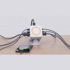 Πολύπριζο Allocacoc DesignNest PowerCube με 4 x Υποδοχές AC 250V με Διακόπτη & Καλώδιο 150cm / Ασύρματη Φόρτιση MagSafe 15W & 3 x USB-A / 3 x Type-C 65W - White (11430WT/EUMWPD)