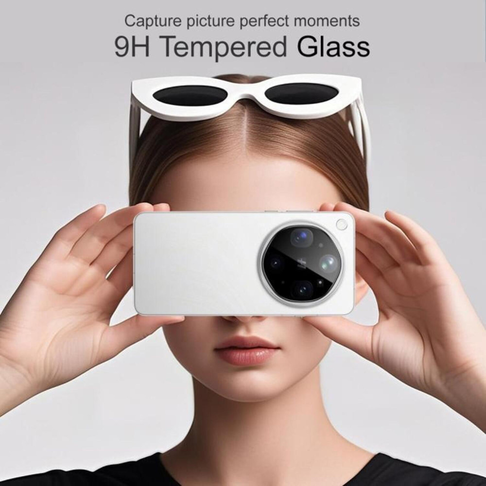 Tempered Glass Oppo Find X9 Ultra Techsuit Full Camera Αντιχαρακτικό Γυαλί Προστασίας για Φακό Κάμερας - Black (5949419368347)
