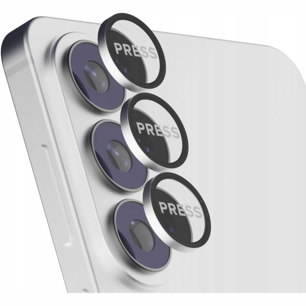 Tempered Glass Samsung Galaxy S26 / S26 Plus Spacecase QuickFit Camera Glass Αντιχαρακτικό Γυαλί Προστασίας για Φακό Κάμερας 2 Τεμάχια - Silver (5905719139353)