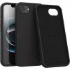 Θήκη iPhone 17e / 16e Spacecase Silicone Mag Case Σιλικόνης με MagSafe - Black (5905719138769)