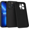 Θήκη iPhone 13 Pro Spacecase Silicone Mag Case Σιλικόνης με MagSafe - Black (5905719138707)