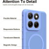 Θήκη Motorola Edge 70 Fusion Techsuit HaloFrost II MagSafe Σκληρή Ημιδιάφανη με MagSafe - Sky Blue (5949419367418)