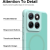 Θήκη Motorola Edge 70 Fusion Techsuit HaloFrost II MagSafe Σκληρή Ημιδιάφανη με MagSafe - Mint Green (5949419367388)