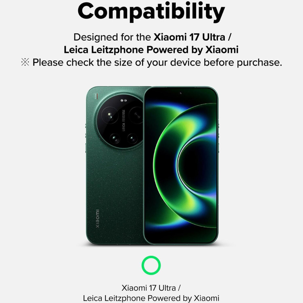 Tempered Glass Xiaomi 17 Ultra Ringke Camera Glass Αντιχαρακτικό Γυαλί Προστασίας για Φακό Κάμερας 2 Τεμάχια - Clear (8800328819016)