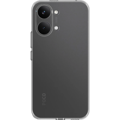 Θήκη & Tempered Glass Xiaomi Poco X8 Pro Max Vivid Set TPU Case Σετ Διάφανη Σιλικόνης & Full Face Αντιχαρακτικό Γυαλί Προστασίας Οθόνης - Transparent / Black (VI-TPU-TG.FF 1-26010002)