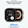 Θήκη Apple Watch Ultra 3 / Ultra 2 / Ultra 1 49mm Spigen Liquid Air Pro Unibody Σιλικόνης - Black (ACS05463)