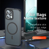 Θήκη Oppo A6 Pro Techsuit PureFrost Σκληρή Ημιδιάφανη με MagSafe - Frosted Black (5949419368422)