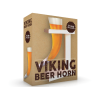 The Source Winning Viking Horn Beer Glass - Γυάλινο Ποτήρι Μπύρας σε Σχήμα Κέρατο Βοδιού / Σκανδιναβικής Παράδοσης Βίκινγκς με Ξύλινη Βάση - 480ml (5055371522687)