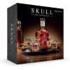 The Source InGenious Skull Decanter Set - Γυάλινο Σετ Ποτού σε Σχήμα Κρανίου με 1 x Καράφα Σερβιρίσματος με Πώμα / 4 x Ποτήρια & 1 x Δίσκος (5056327914679)
