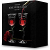 Σετ Ποτήρια Κρασιού MikaMax Rose Wine Glass Set Γυάλινα σε Σχήμα Τριαντάφυλλο 2 Τεμάχια 200ml (8719481358792)