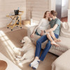 Καρότσι Κουζίνας Relaxdays 2-Tier Bamboo Kitchen Trolley Πτυσσόμενο Τρόλεϊ Σερβιρίσματος με 2 Επίπεδα - Natural (10022164)