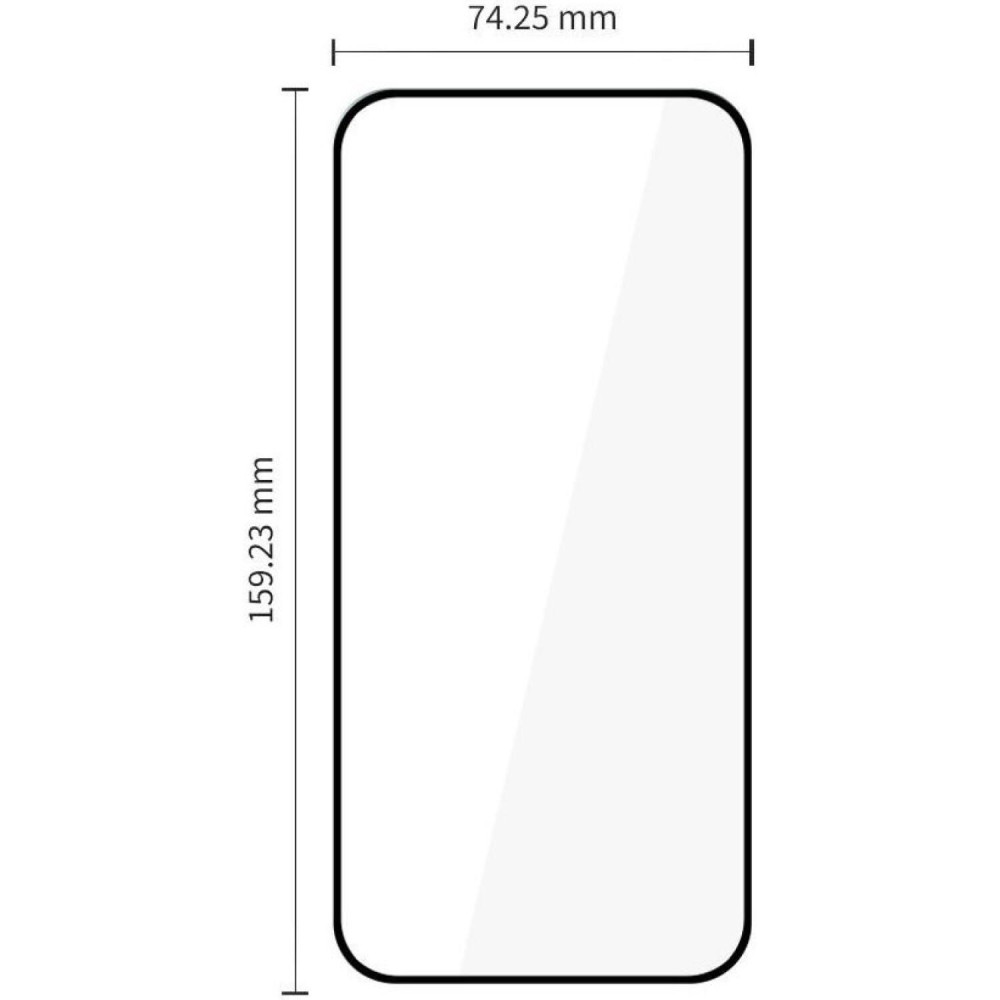 Tempered Glass Motorola Moto G87 / G77 / G67 Tech-Protect Glass Fit+ Full Face Αντιχαρακτικό Γυαλί Προστασίας Οθόνης 2 Τεμάχια - Black (5906302323241)