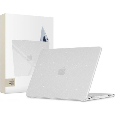 Θήκη MacBook Neo 13" 2026 Tech-Protect SmartShell Σκληρή - Glitter Clear (5906302340002)