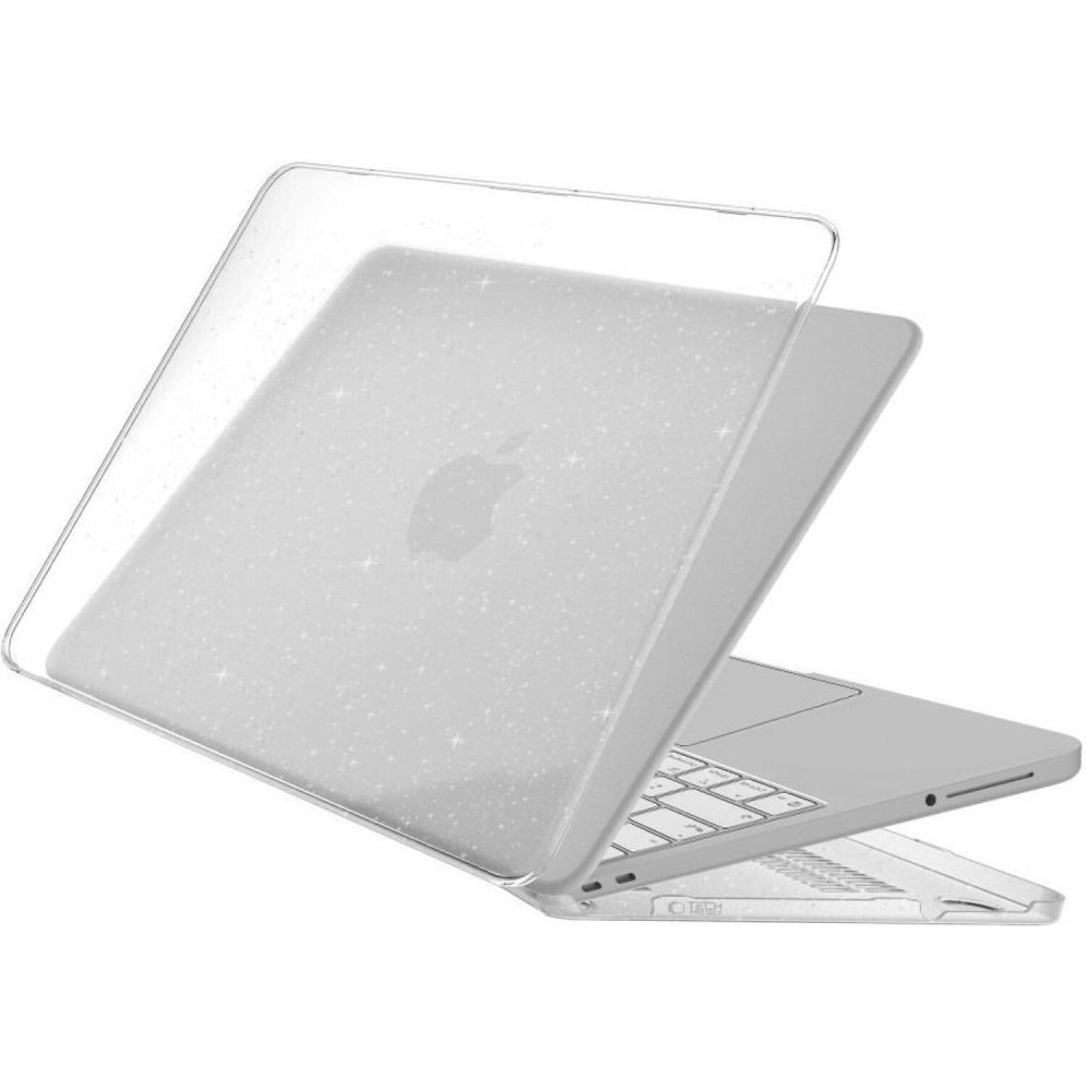 Θήκη MacBook Neo 13" 2026 Tech-Protect SmartShell Σκληρή - Glitter Clear (5906302340002)