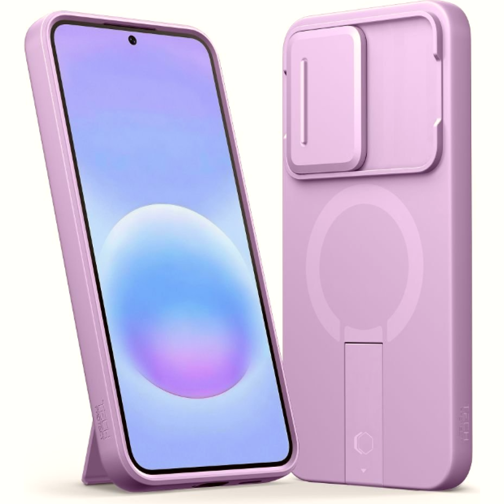 Θήκη Samsung Galaxy A57 Tech-Protect Kevlar Aura με MagSafe / KickStand & Κάλυμμα για την Κάμερα - Violet (5906302309139)