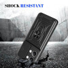 Θήκη Xiaomi Poco X8 Pro Max Bodycell Armor Slide Ανθεκτική με Κάλυμμα για την Κάμερα & Μεταλλικό Ring Holder - Black (5206015086717)
