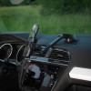 Βάση Κινητών Αυτοκινήτου Spacecase AutoLock για Ταμπλό / Παρμπρίζ με Βεντούζα & Ασύρματη Φόρτιση Qi 15W για Smartphones 4.5" - 7" - Black (5905719140977)