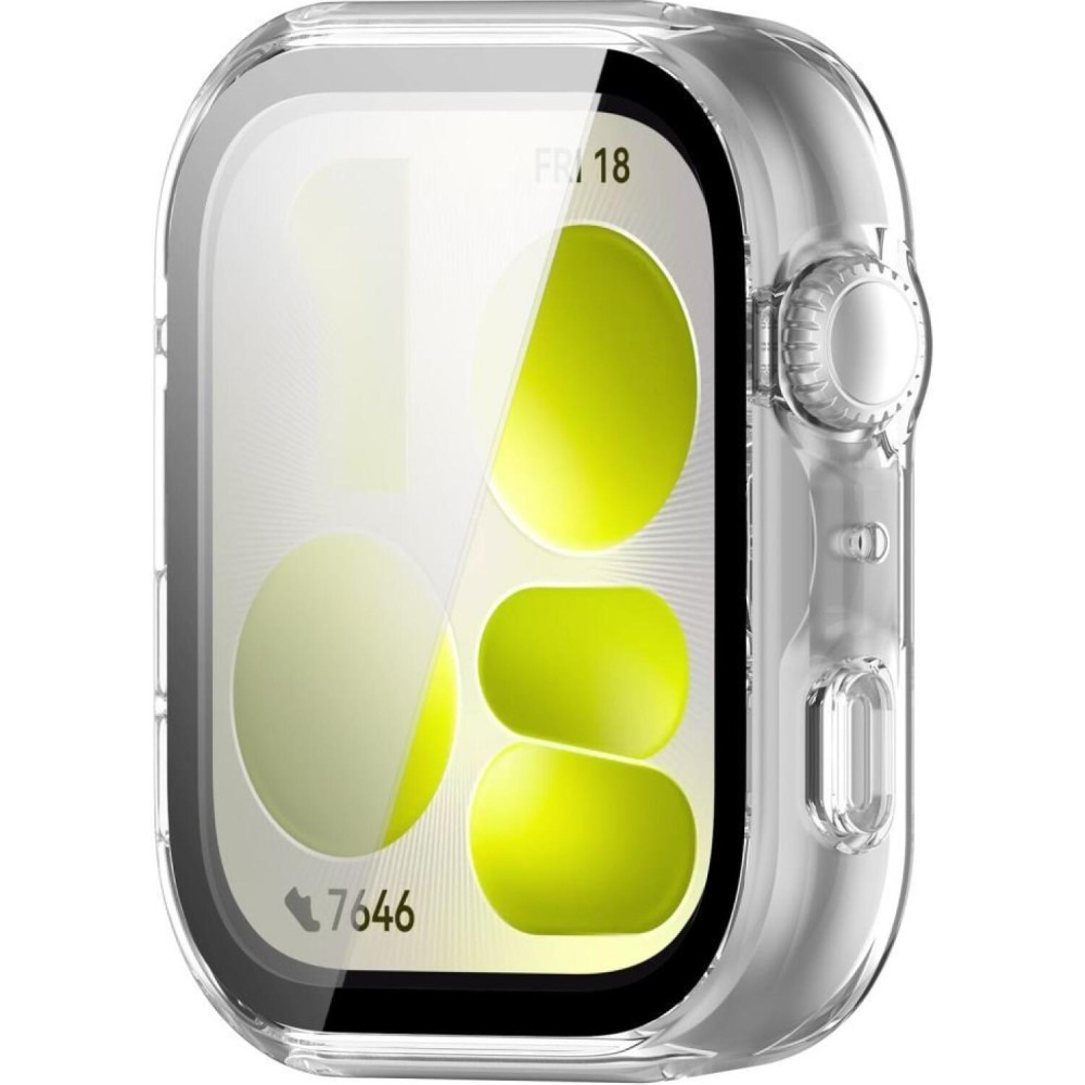 Θήκη Huawei Watch Fit 5 Tech-Protect Defense με Tempered Glass - Clear (5906302323357)