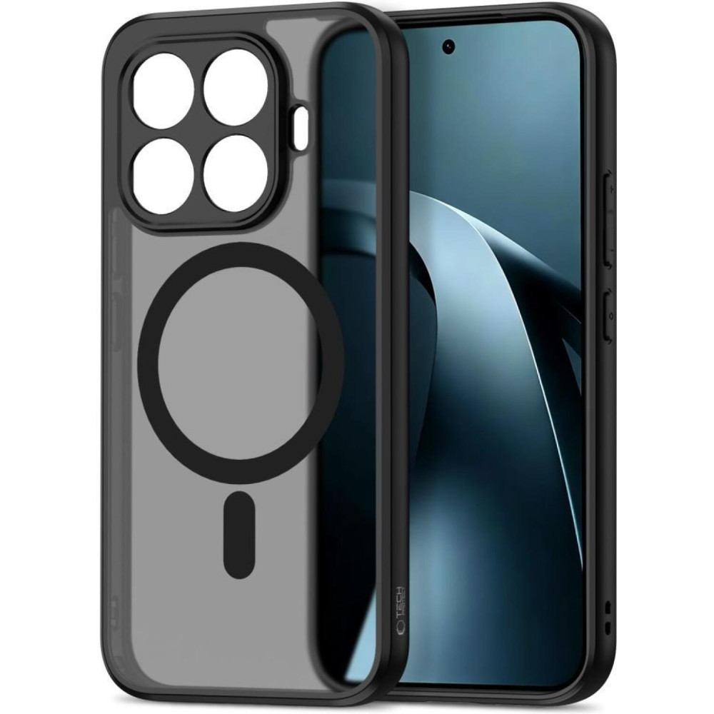 Θήκη Xiaomi 17T Pro Tech-Protect MagMat Σκληρή Ημιδιάφανη με MagSafe - Matte Black (5906302323487)