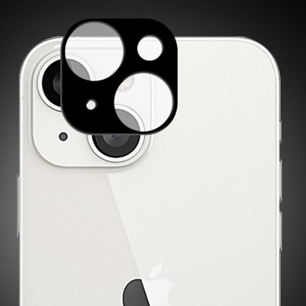 Tempered Glass iPhone 13 / 13 mini Techsuit Full Camera Αντιχαρακτικό Γυαλί Προστασίας για Φακό Κάμερας - Black (5949419018778)
