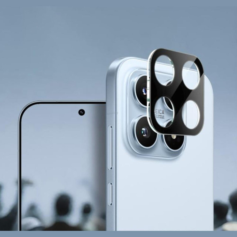 Tempered Glass Xiaomi 17 Techsuit Full Camera Αντιχαρακτικό Γυαλί Προστασίας για Φακό Κάμερας - Black (5949419344495)