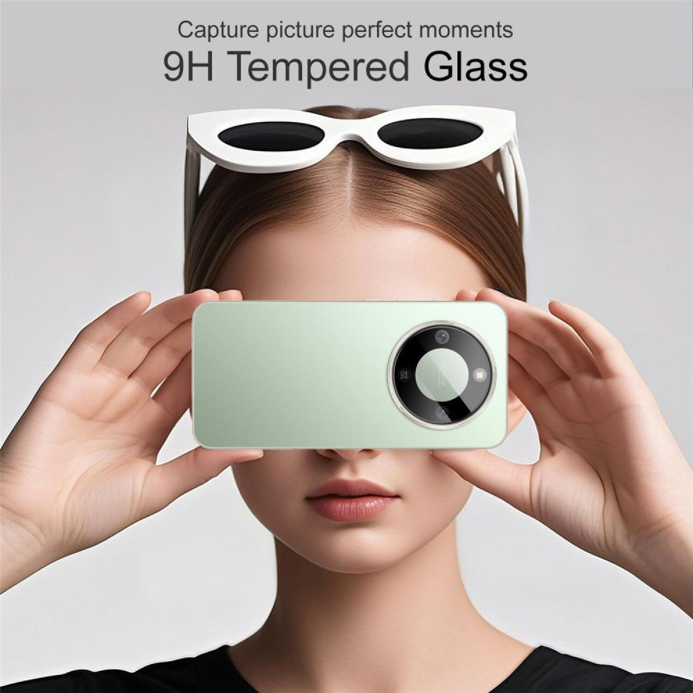 Tempered Glass Honor Magic8 Lite Techsuit Full Camera Αντιχαρακτικό Γυαλί Προστασίας για Φακό Κάμερας - Black (5949419349940)