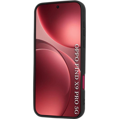Θήκη Oppo Find X9 Pro Techsuit SoftFlex Σιλικόνης - Black (5949419344426)