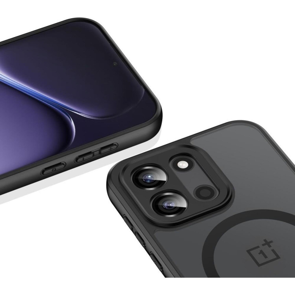 Θήκη OnePlus Nord 6 Tech-Protect MagMat Σκληρή Ημιδιάφανη με MagSafe - Matte Black (5906302324095)