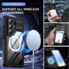 Θήκη Samsung Galaxy S26 Ultra ShellBox Αδιάβροχη Full Body 360° Διάφανη Ανθεκτική με MagSafe IP68 - Black (5949419350618)