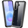 Θήκη Samsung Galaxy A57 ShellBox Αδιάβροχη Full Body 360° Διάφανη Ανθεκτική με IP68 - Black (5949419366503)