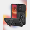 Θήκη Motorola Edge 50 Fusion Techsuit CamShield Ανθεκτική με Κάλυμμα για την Κάμερα & Μεταλλικό Ring Holder - Black (5949419165052)
