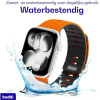 Λουράκι Apple Watch Ultra/SE/11/10/9/8/7/6/5/4 (49/46/45/44mm) Buddi Luno Μαγνητικό Σιλικόνης - Orange (8719246610868)