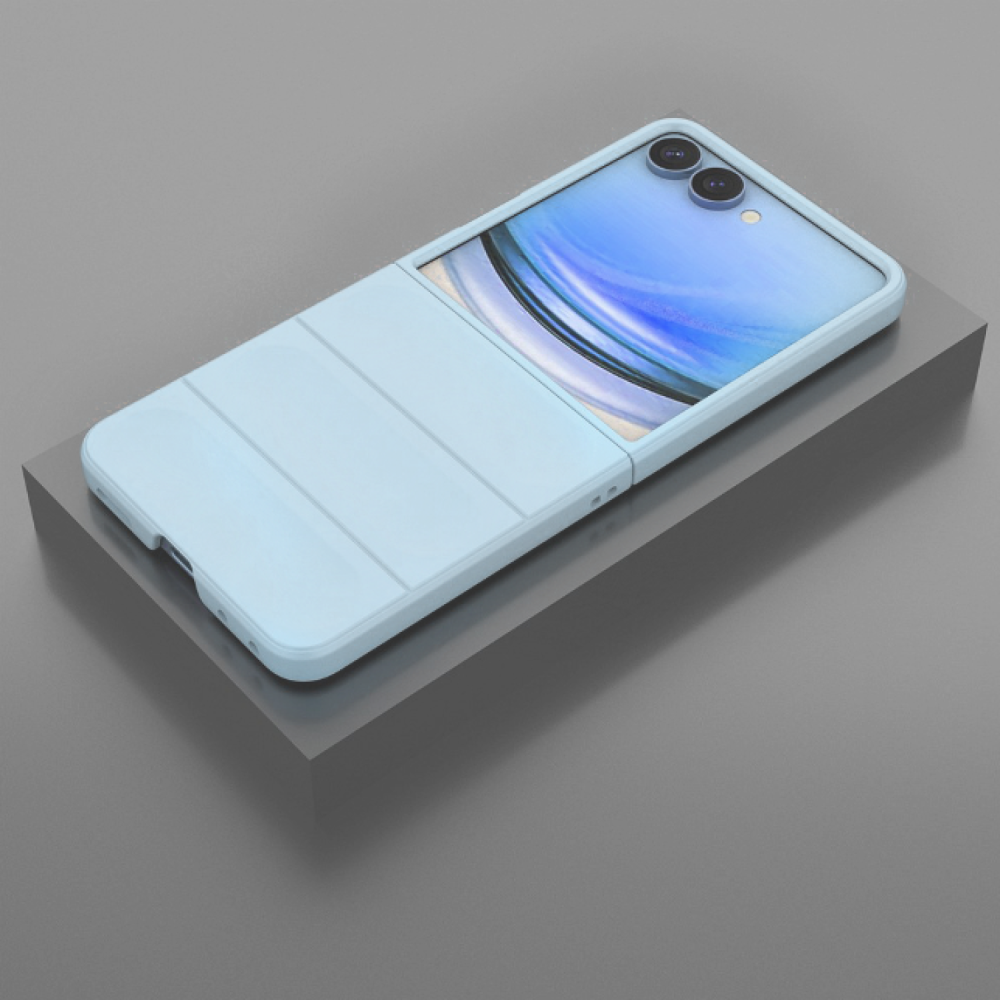 Θήκη Samsung Galaxy Z Flip8 Techsuit Magic Shield Σκληρή - Blue (5949419374294)