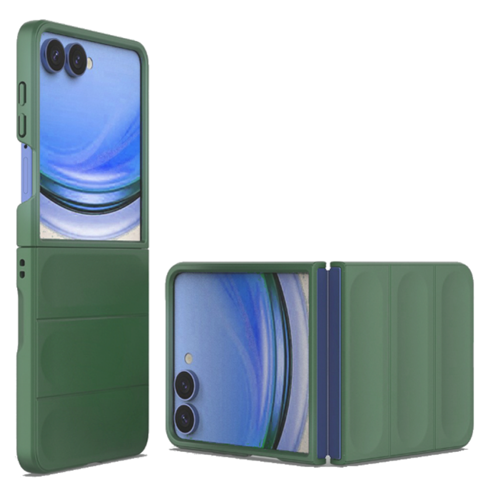 Θήκη Samsung Galaxy Z Flip8 Techsuit Magic Shield Σκληρή - Green (5949419374317)
