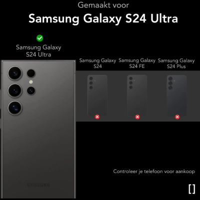 Θήκη Samsung Galaxy S24 Ultra Nekit Bare Thin Case Σκληρή Λεπτή Διάφανη με MagSafe 1.2mm - Transparent (8719246595110)