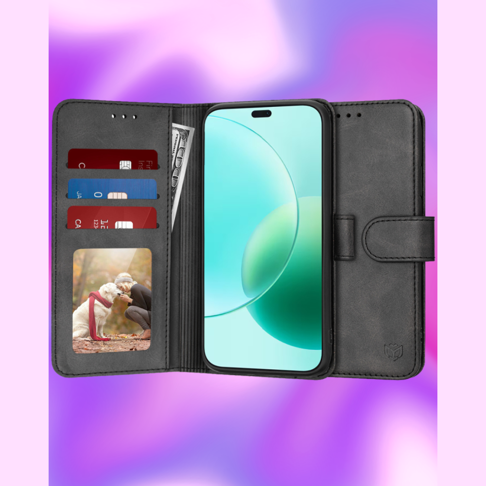 Θήκη Honor 400 Lite Techsuit Diary Book Πορτοφόλι - Black (5949419284821)
