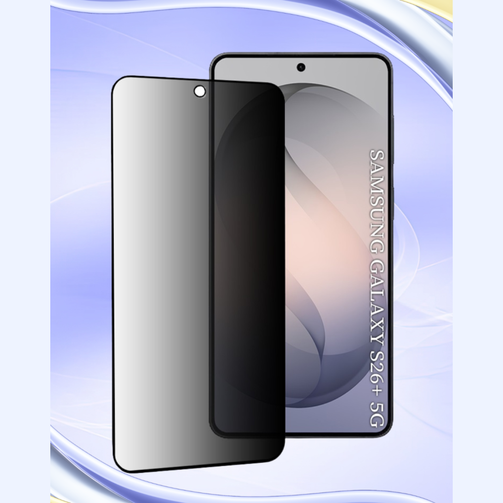 Tempered Glass Samsung Galaxy S26 Plus Techsuit 111D Privacy Full Glue Full Face Αντιχαρακτικό Γυαλί Προστασίας Απορρήτου Οθόνης - Black (5949419347939)