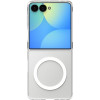 Θήκη Samsung Galaxy Z Flip8 Spigen Air Skin MagFit Σκληρή με MagSafe - Clear / White (ACS11521)
