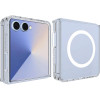 Θήκη Samsung Galaxy Z Flip8 Techsuit MagSafe Pro Σκληρή Διάφανη με MagSafe - Transparent (5949419382978)