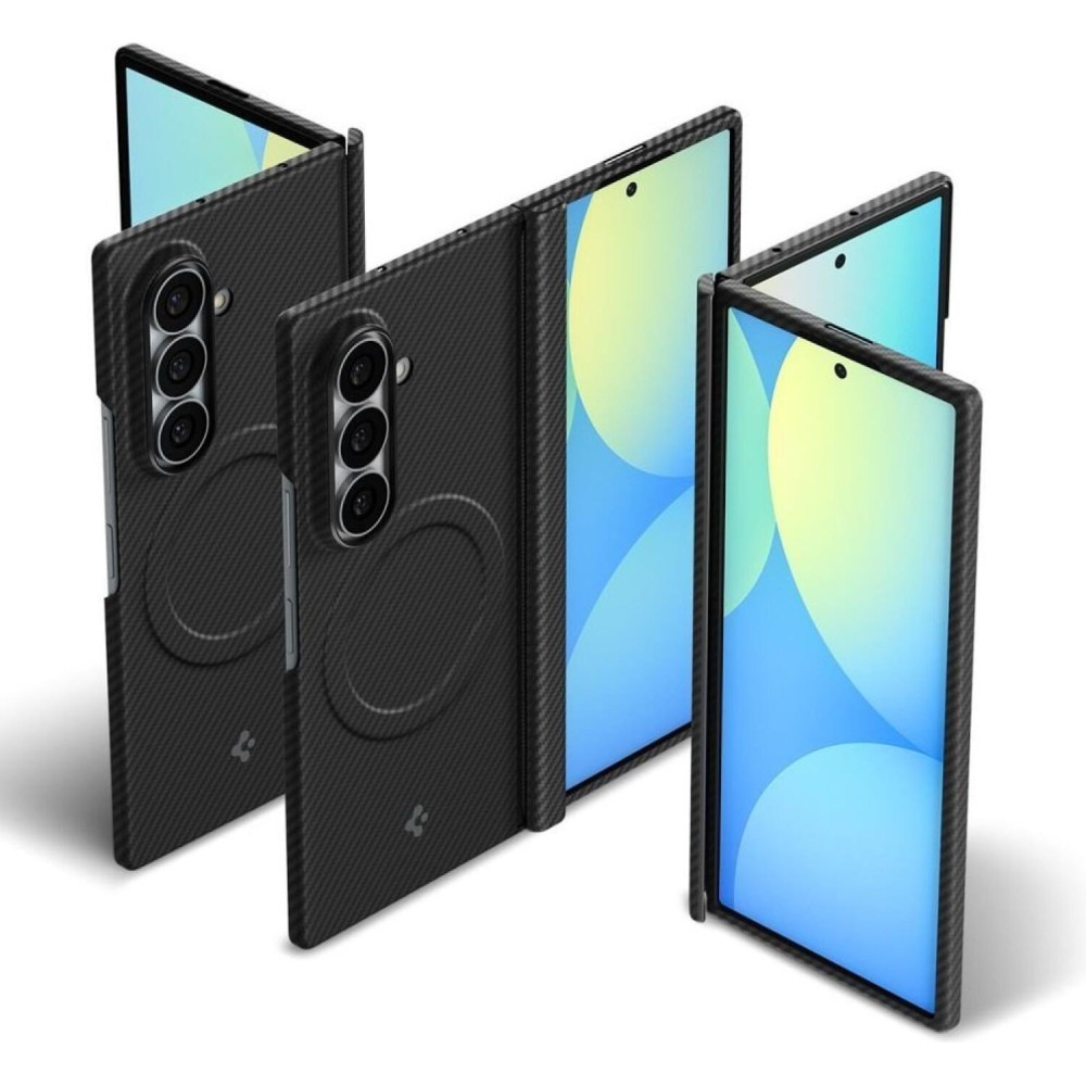 Θήκες Samsung Galaxy Z Fold8 Ultra Spigen Air Skin Aramid MagFit Λεπτή Σκληρή από Aramid Fiber με MagSafe - Black (ACS11510)