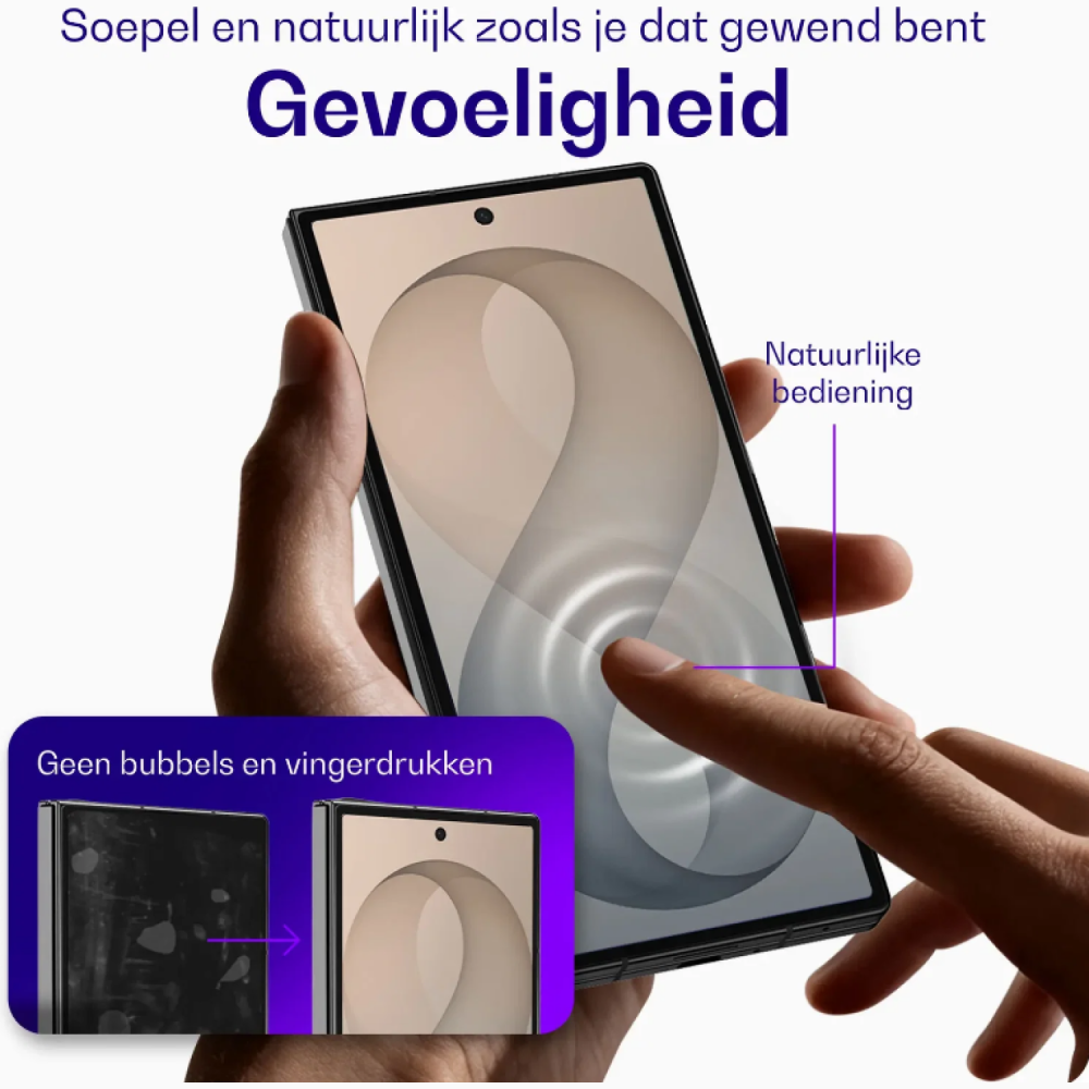 Tempered Glass Samsung Galaxy Z Fold8 Ultra Buddi Easy Fit Full Face Αντιχαρακτικό Γυαλί Προστασίας Εξωτερικής Οθόνης 2 Τεμάχια - Black (8719246610691)