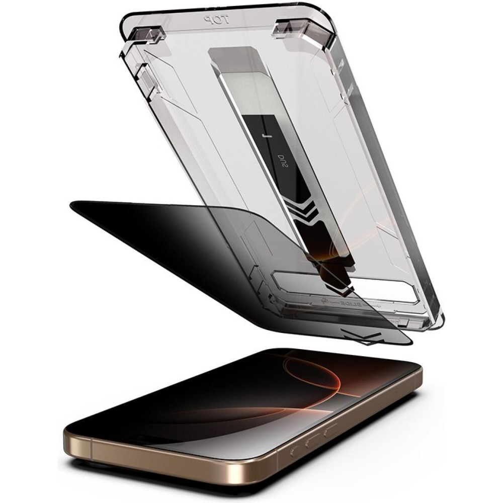 Tempered Glass iPhone 17 Pro Max Techsuit Privacy TitanGlass Full Cover Full Face Αντιχαρακτικό Γυαλί Προστασίας Απορρήτου Οθόνης - Privacy (5949419323858)