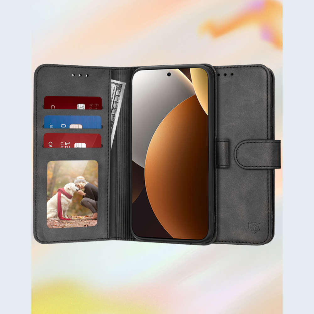 Θήκη Xiaomi Redmi Note 15 Pro 5G Techsuit Diary Book Πορτοφόλι - Black (5949419355620)