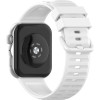 Λουράκι Huawei Watch Fit 5 Pro Techsuit Watchband W082 Σιλικόνης - White (5949419373754)