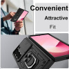 Θήκη Samsung Galaxy Z Fold6 Techsuit CamShield Ανθεκτική με Κάλυμμα για την Κάμερα & Μεταλλικό Ring Holder - Black (5949419108189)