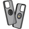 Θήκη Oppo Reno16 F / 16 FS Techsuit Glinth Σκληρή Ημιδιάφανη με Μεταλλικό Ring Holder - Black (5949419381582)