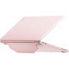 Θήκη MacBook Neo 13" 2026 Uniq Lyden Versa από Vegan Δέρμα με KickStand / Προστασία Webcam & Προστατευτικά Πληκτρολογίου US/EU - Petal Pink (UNIQ-MBNEO-LYDVERPETPNK)