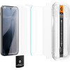 Tempered Glass Google Pixel 11 Pro XL Spigen GLAS.tR EZ Fit Pro AluminaCore 10H+ Ανθεκτικό Αντιχαρακτικό Γυαλί Προστασίας Οθόνης 2 Τεμάχια - Clear (AGL11485)